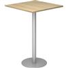 Tavolo alto, lungh. x largh. 800 x 800 mm - kaiserkraft