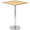 Tavolo alto, lungh. x largh. 800 x 800 mm - kaiserkraft