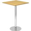 Tavolo alto, lungh. x largh. 800 x 800 mm - kaiserkraft