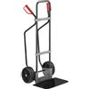 eurokraft pro Carrello per sacchi con pattini, nero eurokraft pro