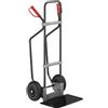 eurokraft pro Carrello per sacchi con pattini, nero eurokraft pro