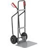 eurokraft pro Carrello per sacchi con pattini, nero eurokraft pro