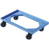 Telaio in plastica con rotelle - kaiserkraft