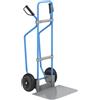 eurokraft pro Carrello per sacchi con pattini, blu eurokraft pro