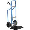 eurokraft pro Carrello per sacchi con pattini, blu eurokraft pro