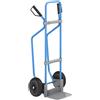 eurokraft pro Carrello per sacchi con pattini, blu eurokraft pro