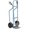 eurokraft pro Carrello per sacchi con pattini, blu eurokraft pro
