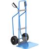 eurokraft pro Carrello per sacchi con pattini, blu eurokraft pro