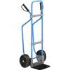 eurokraft pro Carrello per sacchi con pattini, blu eurokraft pro