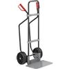 eurokraft pro Carrello per sacchi con pattini, nero eurokraft pro