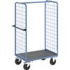eurokraft pro Carrello a ripiani con sponde grigliate eurokraft pro