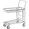 Kongamek Carrello della spesa, zincato Kongamek