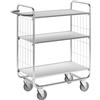 Kongamek Carrello a ripiani zincato a fuoco Kongamek