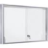 eurokraft pro Bacheca, cornice in alluminio, ante scorrevoli eurokraft pro