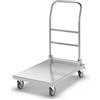 Kongamek Carrello a pianale in acciaio inox Kongamek