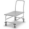 Kongamek Carrello a pianale in acciaio inox Kongamek