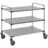 Carrello a ripiani in acciaio inox VARITHEK SERVO+ - kaiserkraft