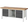 RAU Banco da lavoro, struttura modulare Serie 8500 RAU