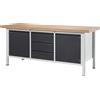 RAU Banco da lavoro, struttura modulare Serie 8500 RAU