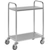 eurokraft basic Carrello di servizio in acciaio inox eurokraft basic