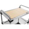Ripiano per carrello di servizio in acciaio inox 640-RL - kaiserkraft