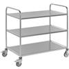 Carrello di servizio in acciaio inox - kaiserkraft