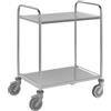 Carrello di servizio in acciaio inox - kaiserkraft