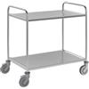 Carrello di servizio in acciaio inox - kaiserkraft