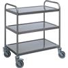 Carrello di servizio in acciaio inox - kaiserkraft