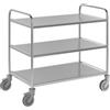 Carrello di servizio in acciaio inox - kaiserkraft