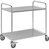 Carrello di servizio in acciaio inox - kaiserkraft