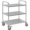 Carrello di servizio in acciaio inox - kaiserkraft