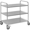 Carrello di servizio in acciaio inox - kaiserkraft
