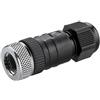 Waldmann Boccola di connessione M12, codifica S Waldmann