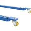 eurokraft pro Set di rotelle pivottanti per carrelli elevatori per materiali eurokraft pro