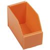 Cassettina in plastica per scaffali, pieghevole - kaiserkraft