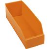 Cassettina in plastica per scaffali, pieghevole - kaiserkraft