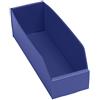 Cassettina in plastica per scaffali, pieghevole - kaiserkraft