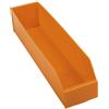Cassettina in plastica per scaffali, pieghevole - kaiserkraft