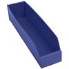 Cassettina in plastica per scaffali, pieghevole - kaiserkraft