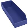 Cassettina in plastica per scaffali, pieghevole - kaiserkraft