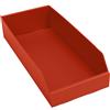 Cassettina in plastica per scaffali, pieghevole - kaiserkraft