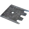 SCHULTE Lamierino per piastre di base, galvanizzato SCHULTE