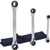 KS Tools Set di chiavi a cricco doppie poligonali reversibili 4 in 1 GEARplus KS Tools