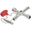 KS Tools Chiave universale per quadro elettrico ad armadio KS Tools