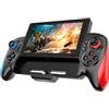 ZUJO Pro Controller for Nintendo Switch / Switch OLED, Joy-Cons Replacement, Wireless Gamepad Case With Six Axes Gravity Sensor, Dual Motor Vibration and Turbo Function