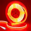 GOMING 24V COB Striscia LED Rosso 5M Alta Densità 480LED/M Flessibile Senza Punti Luce Alta Luminosità Non Impermeabile IP20 Luci LED per Soggiorno Natale Bar(Senza Alimentazione)