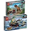 BRICKCOMPLETE Lego 76941 - Set di 2 tracciamento del carnotaurus e della fuga del baryonice