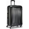 Amazon Basics - Valigia Rigida Grande con Ruote, Oxford con Lucchetto Approvato TSA, Quattro Ruote Piroettanti e Superficie Antigraffio, 76 cm, Nero