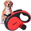 Edipets, Guinzaglio per Cani Allungabile, Retrattile, 5 e 8 Metri, Guinzaglio Flessibile per Addestramento e Passeggiate, per Cani Piccoli, Medi e Grandi (5 Metri, Rosso)
